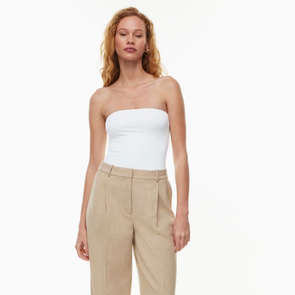 Aritzia Contour Tube Top in White